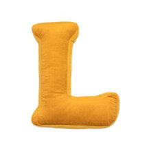 (L) English Letter Pillow Soft PP Cotton Fully Filled Teaching Words Game Prop Companion Sleep Pillow 26-Alphabet Stuffed Doll