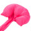 Pregnancy Support Pillow Adjustable Maternity Support Pillow for Sleeping Napping Red 2