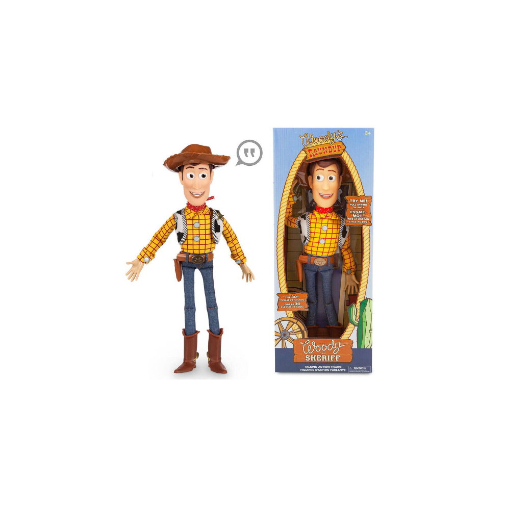 38CM Toy Story Talking Woody Doll Pull String Kids Soft Figures Toy Gifts