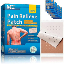 60pcs Pain Relief Patch Plaster, Heat Treatment Pain Relieve Patch Pains Long-lasting Pain Relief Relief Knee Pain Tw