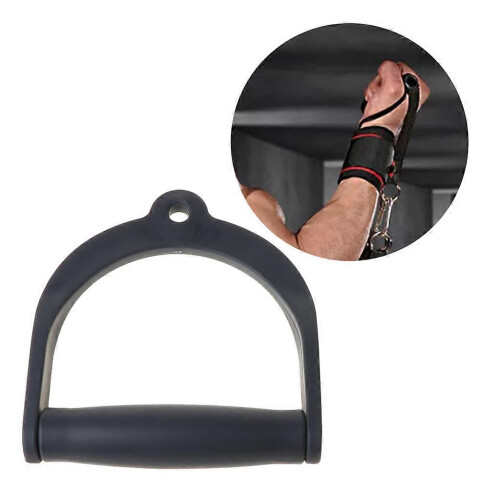 Durable Wide Design Resistant Pull Rope Handle Grip Heavy Duty Fitness D-Handle 1