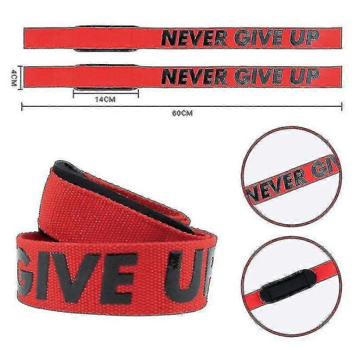 (blue) 2pcs Weight Lifting Straps Cushioned Wrist Strength Training 1