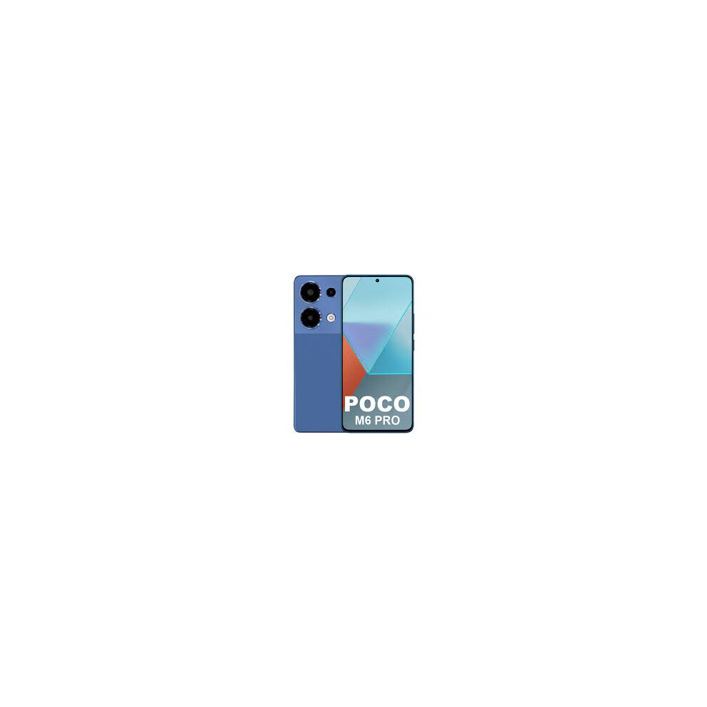 NEW SEALED Xiaomi POCO M6 Pro 256GB+8GB (Blue) - unlocked