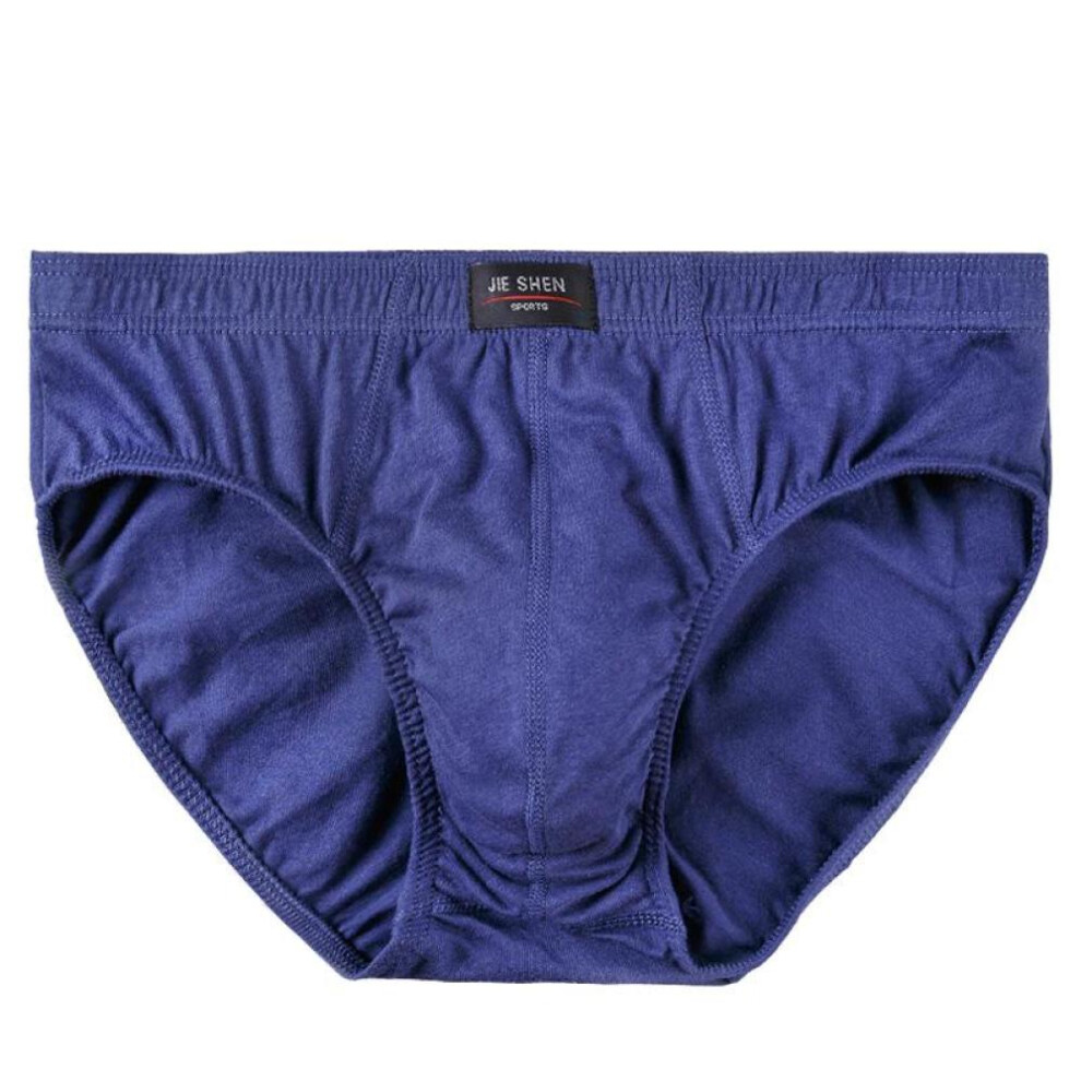 (blue, 7XL) Big Size Men Underwear Cotton Briefs Underpants Panties Undershorts Boy Bottom Undies Knickers L XL 2XL 3XL 4XL 5XL 6XL 7XL