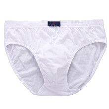 (white, XL) Big Size Men Underwear Cotton Briefs Underpants Panties Undershorts Boy Bottom Undies Knickers L XL 2XL 3XL 4XL 5XL 6XL 7XL
