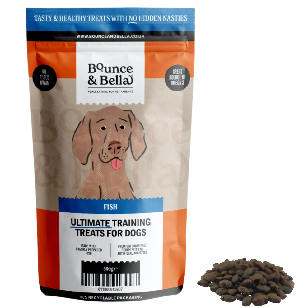 Grain Free Premium Fish Dog Treats - Ultimate Training Treats For Dogs