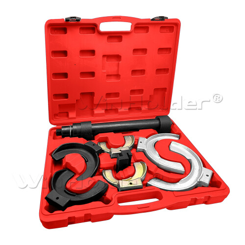 Strut Coil Spring Compressor Kit Coil Clamp Car Repairing Tool w/Case 2