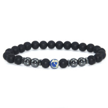(3PCS, B) Anti Swelling Obsidian Bracelet Anklet Anti-varicose Swelling Anklet - Magnetic Therapy Slimming