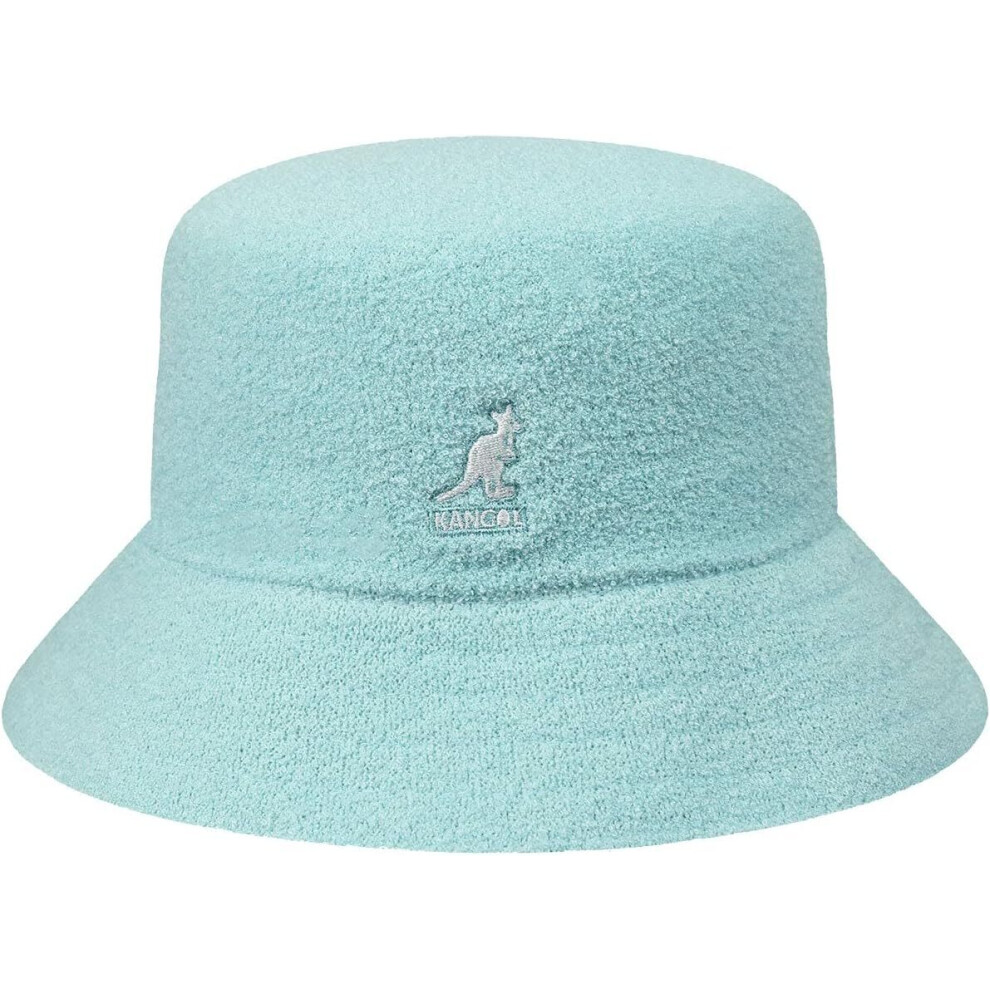 (L) Kangol Bermuda Bucket Hat Terry Towelling - Blue Tint