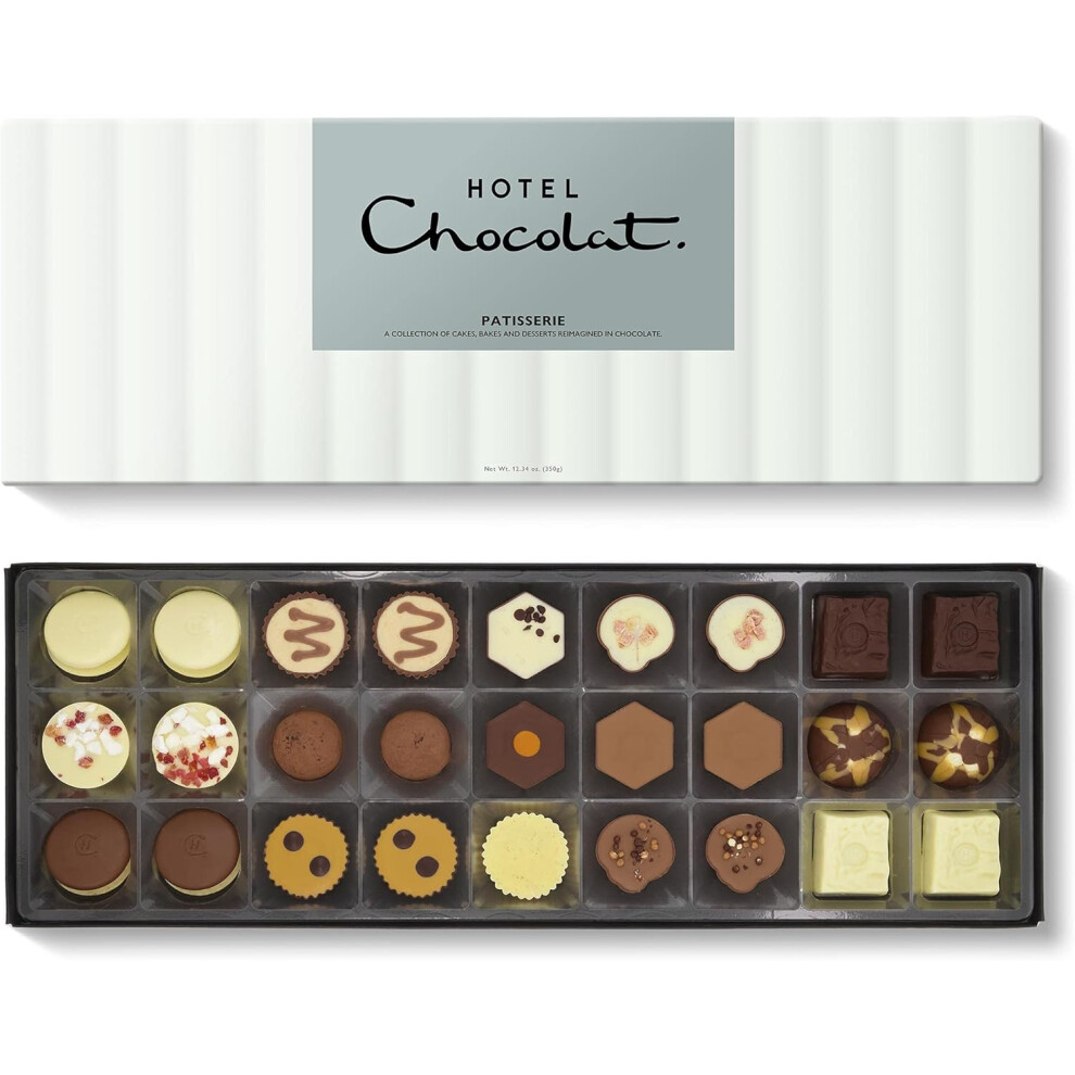 Hotel Chocolat Patisserie Sleekster - 27 Dessert-Inspired Chocolates, 350G - Chocolate Gifts For Birthday, Thank You, Congratulations, Anniversary