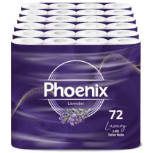 72 Toilet Rolls Lavender Fragranced 3 Ply