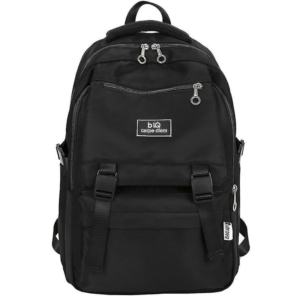(Black) Lightweight Backpack For School 2023 Students-image-OPC-PFTYBQ2-NEW