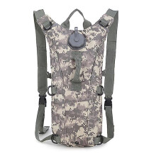 (ACU camouflage) Tactical Outdoor Water Bag Backpack 3l Hiking Camping Water Pack Mountaineering Cycling Sports Portable Hydration Backpack