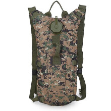 (Jungle Digital) Tactical Outdoor Water Bag Backpack 3l Hiking Camping Water Pack Mountaineering Cycling Sports Portable Hydration Backpack