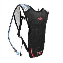 (red) Cycling Backpack 5l Sport Cycling Camping Water Bag Storage Hydration Pocket Backpack Hiking Bike Riding Pack