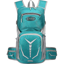 (Green bag only) Sport Cycling Rucksack Running Water Bag Storage Hydration Backpack Ultralight Hiking Bike Riding Pack Bladder Knapsack