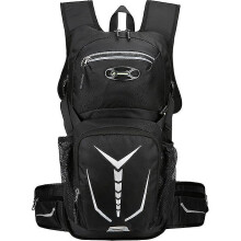 (Black bag only) Sport Cycling Rucksack Running Water Bag Storage Hydration Backpack Ultralight Hiking Bike Riding Pack Bladder Knapsack