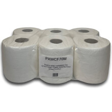 White Centrefeed 70m Hand Towel 1 x 6 Rolls 400 Sheets