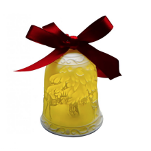 Lovely Christmas Bell Mini Lithophane Dome LED Tealight - Reindeer