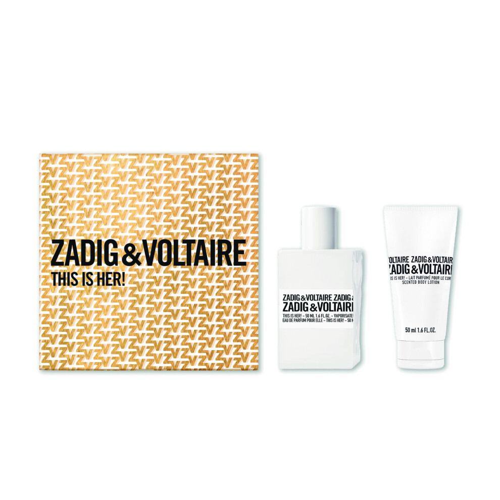Zadig & Voltaire This is Her Eau De Parfum 50ml Gift Set