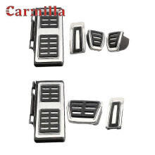 (MT With Rest) Car Pedal Pedals Cover For Skoda Kamiq Combi Scala Octavia A7 Rapid Superb Karoq Kodiaq 2017 2018 2019 2020 2022 Lhd