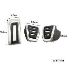 (MT Without Rest) Car Pedal Pedals Cover For Skoda Kamiq Combi Scala Octavia A7 Rapid Superb Karoq Kodiaq 2017 2018 2019 2020 2022 Lhd