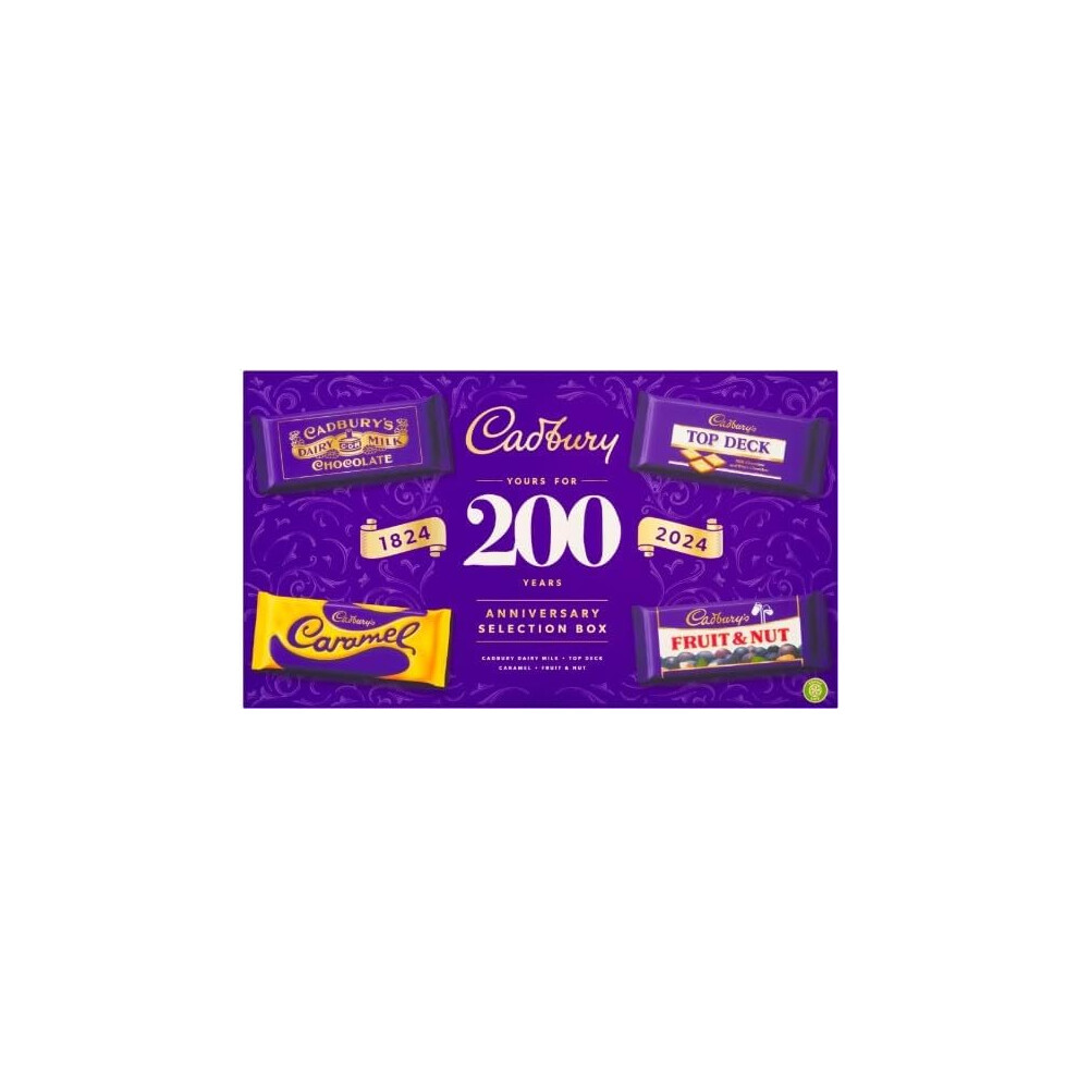 (Pack Of 4) Cadbury Chocolate 200 Years Anniversary Box 420g