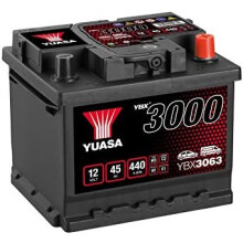 YBX3063 12V 45Ah 425A SMF Battery