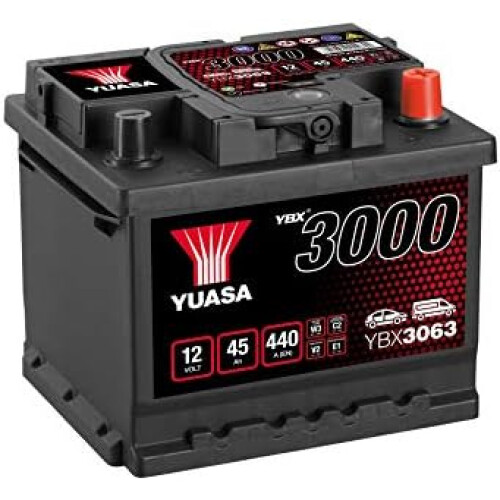 YBX3063 12V 45Ah 425A SMF Battery