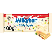 (Pack Of 2) Milkybar Chocolate Fairy Lights Block 100g