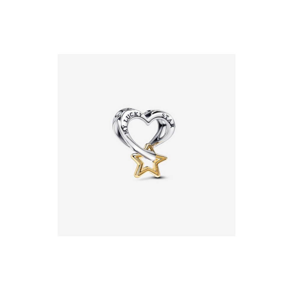 Pandora Lucky Star Heart Charm 763513C00