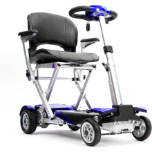 (RED) Drive Devilbiss Elite Auto Folding Electric Mobility Scooter/LED Full Suspension