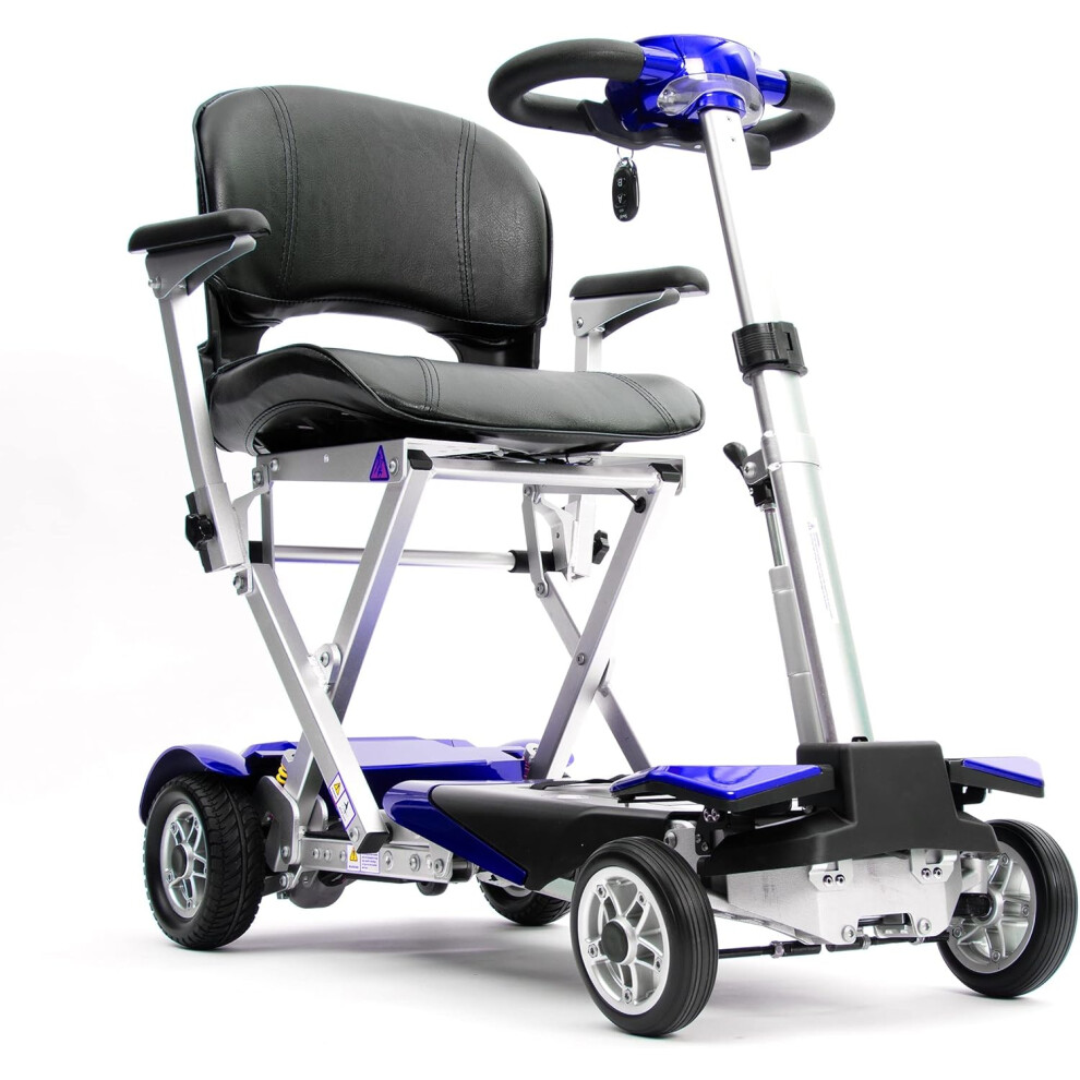 Drive Devilbiss Red (Red) Elite Auto Folding Electric Mobility Scooter/Led Full Suspension