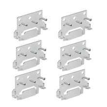 (as shown, rack+screw) 6pack I-kea Skorva Midbeam Bed Monunting Brackets X 6 Camper Conversion Brackets 116791