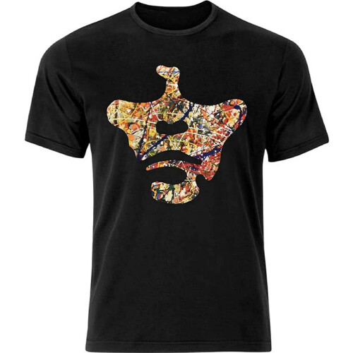 (Black, M) Ian Brown King Monkey Inspired Men T Shirt