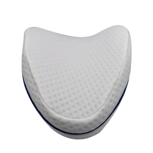 (white) 1PC Memory Cotton Leg Pillowcase Foam Pillow Sleeping Orthopedic Sciatica Set 2