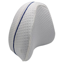 (white) 1PC Memory Cotton Leg Pillowcase Foam Pillow Sleeping Orthopedic Sciatica Set