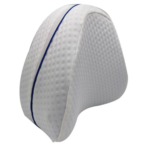 (white) 1PC Memory Cotton Leg Pillowcase Foam Pillow Sleeping Orthopedic Sciatica Set