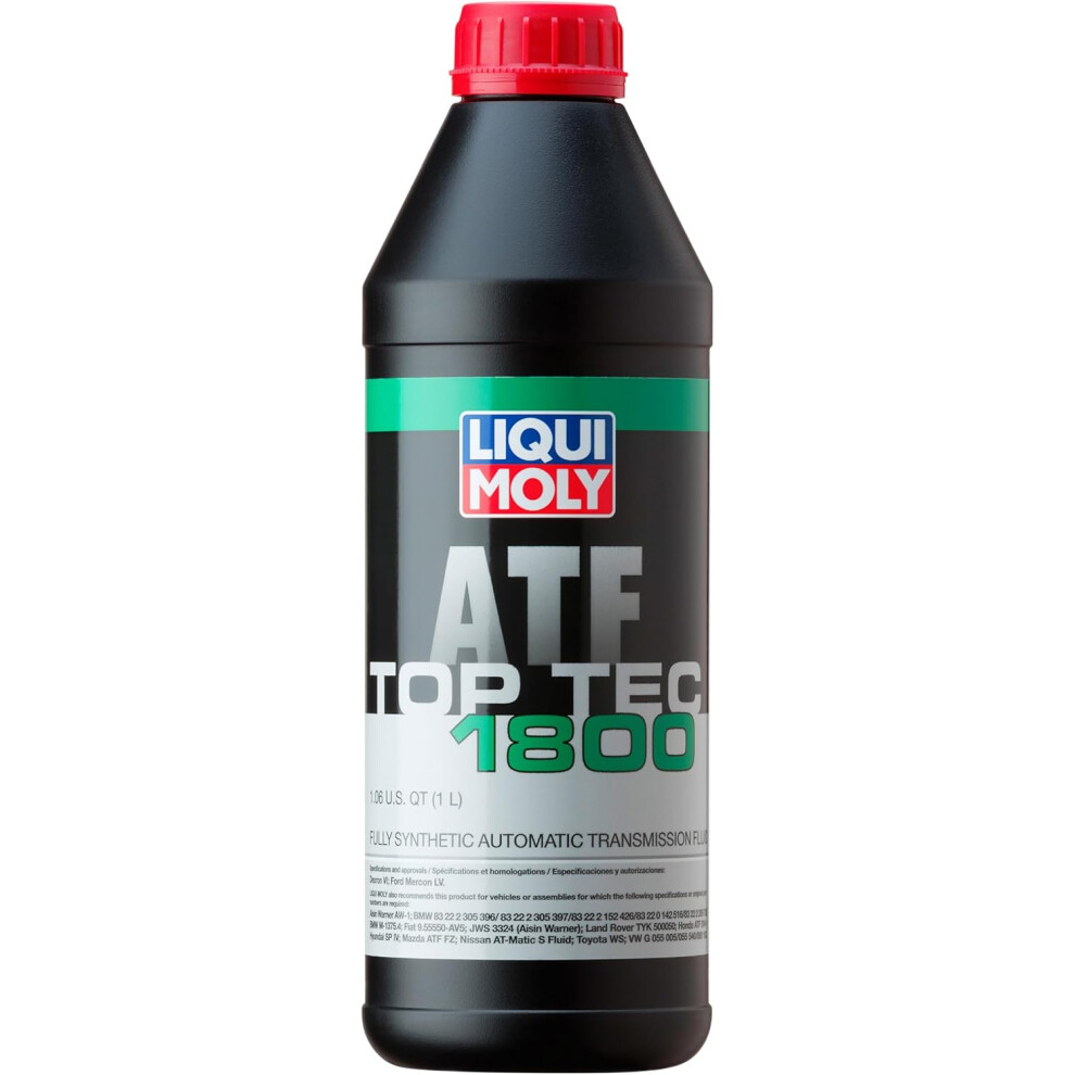 LIQUI MOLY Top Tec ATF 1800 | 1 L | Gear oil | Hydraulic oil | SKU: 3687