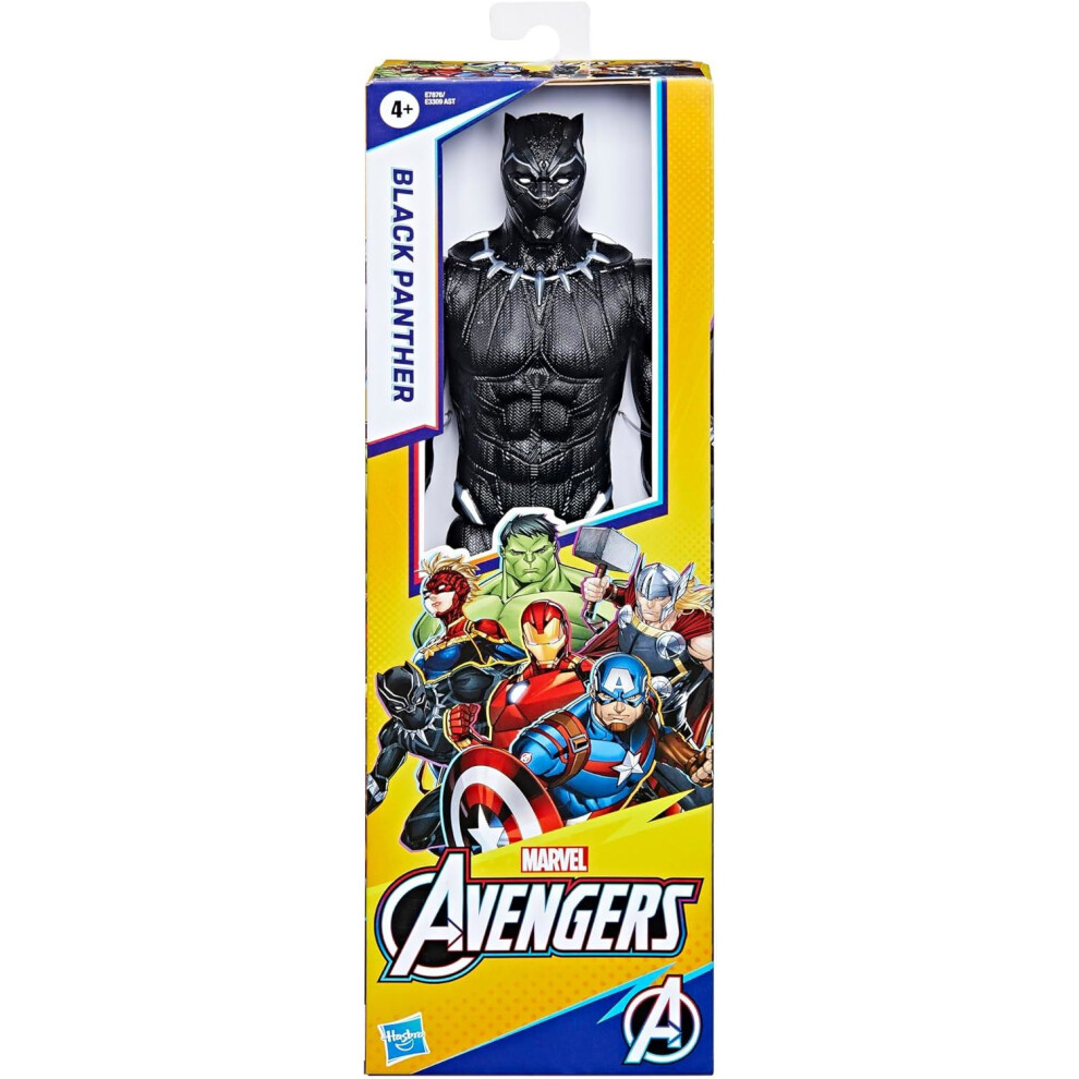 Hasbro Marvel - Titan Hero Series - Panther Kids Toy Black