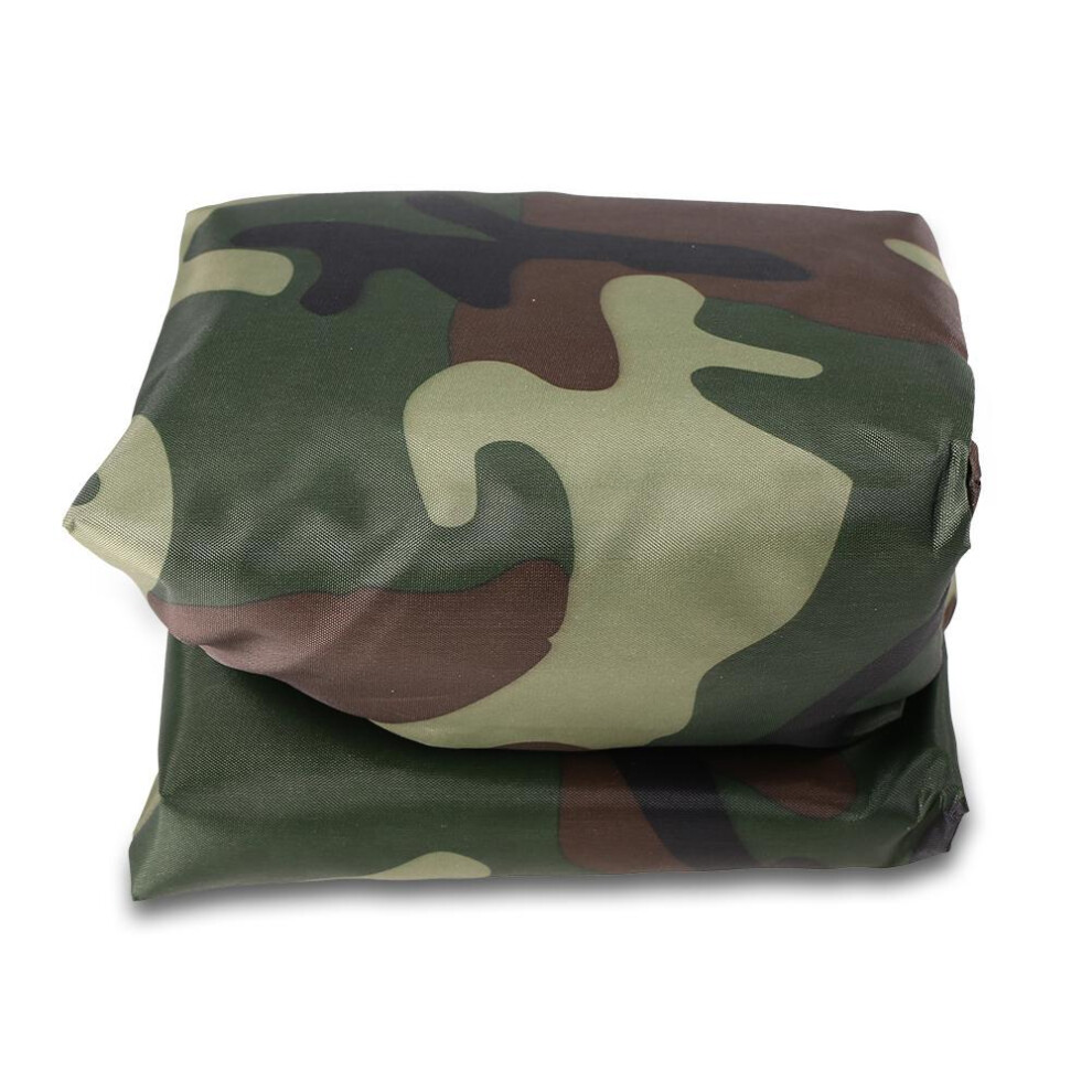 (Camouflage 3 4.5m) Professional Universal Kayak Cover Canoe Boat Waterproof Uv Resistant Dust Storage Cover Shield