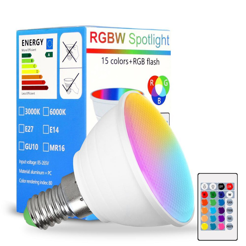 (white, E14 Milky White PC Top) Rgb E14 E26/e27 Gu10 Mr16 Led Light Bulbs Remote Rgbww Spot Light Bulb Dimmable