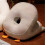 Nap Desk Sleeping Pillow Reduce Stress Multi Purpose Plush Nap Face Pillow for Office Grey 4