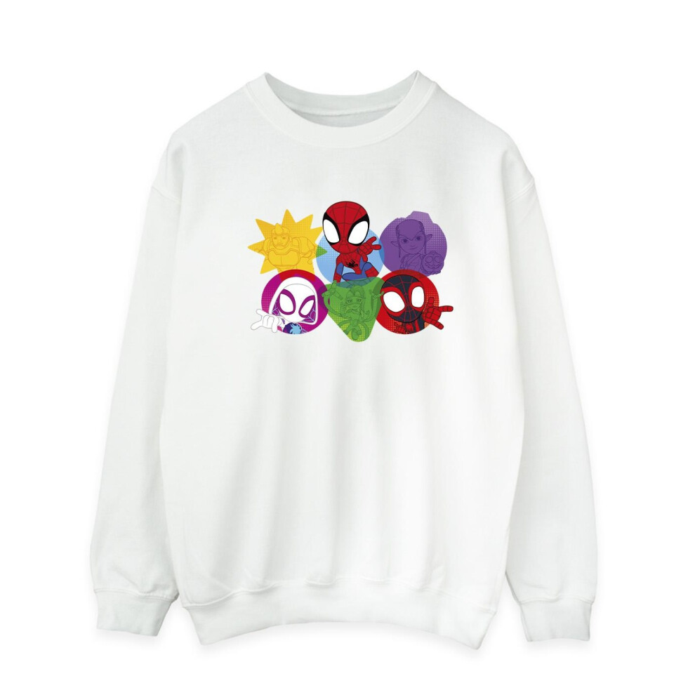 Spidey And His Amazing Friends Faces Sweatshirt