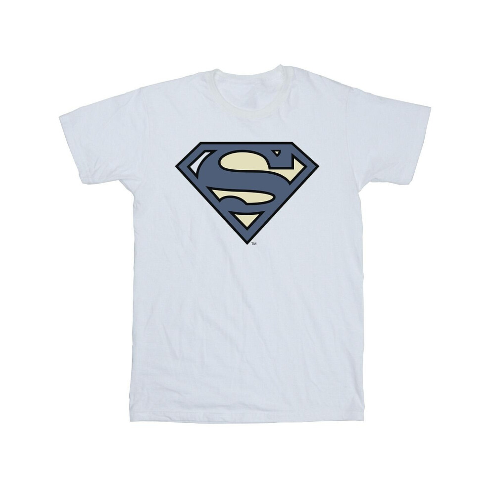 Superman Indigo Blue Logo T-Shirt