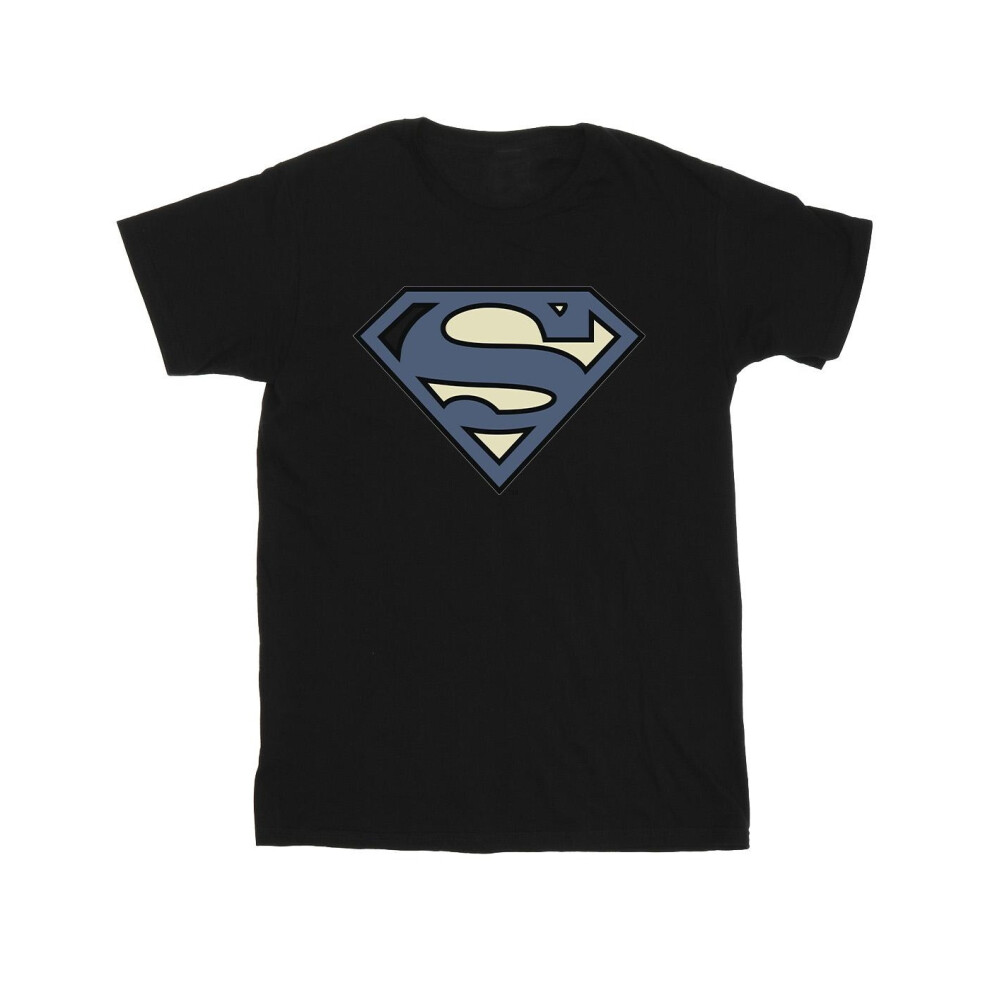 Superman Indigo Blue Logo T-Shirt