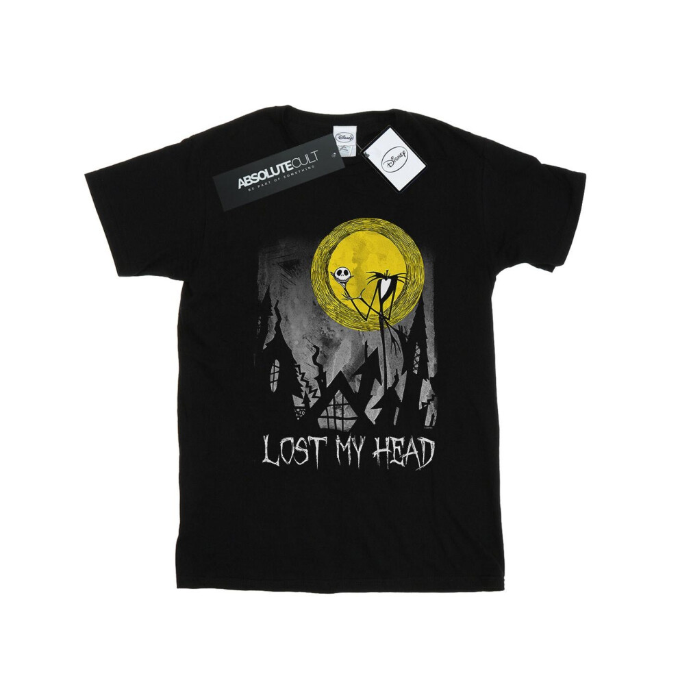 Nightmare Before Christmas Lost My Head Cotton Boyfriend T-Shirt