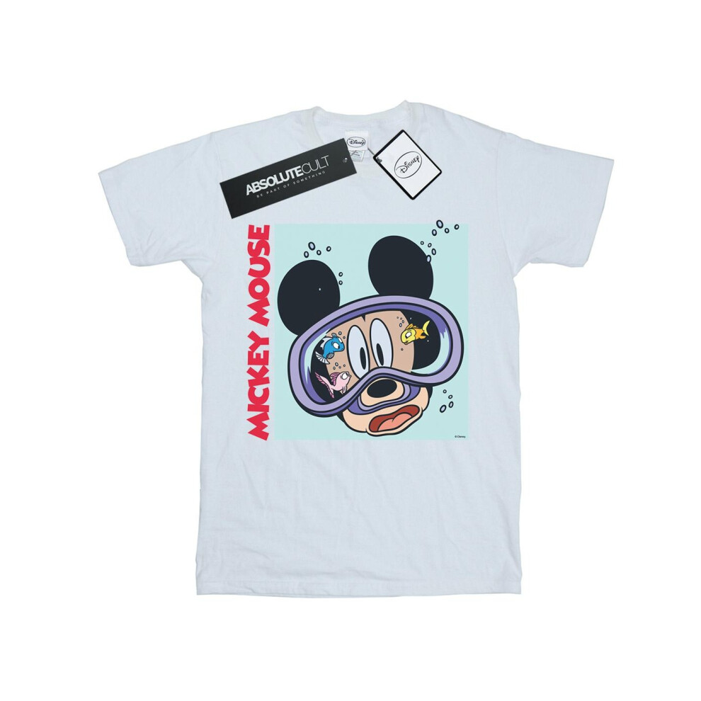 Mickey Mouse Under Water T-Shirt