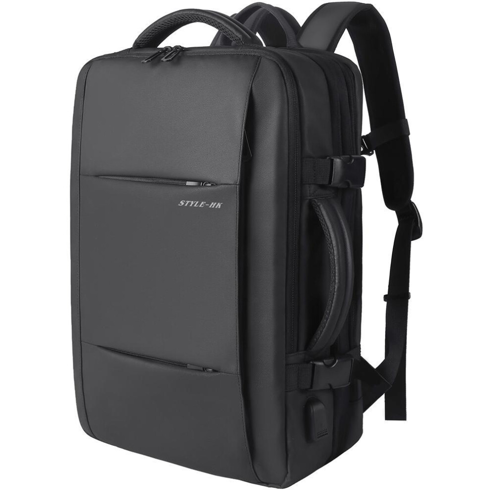 (black) Men&apos;s Casual Travel Backpack Waterproof Mochila Male Large Capacity New Designer An-ti Theft Laptop Male Backpack