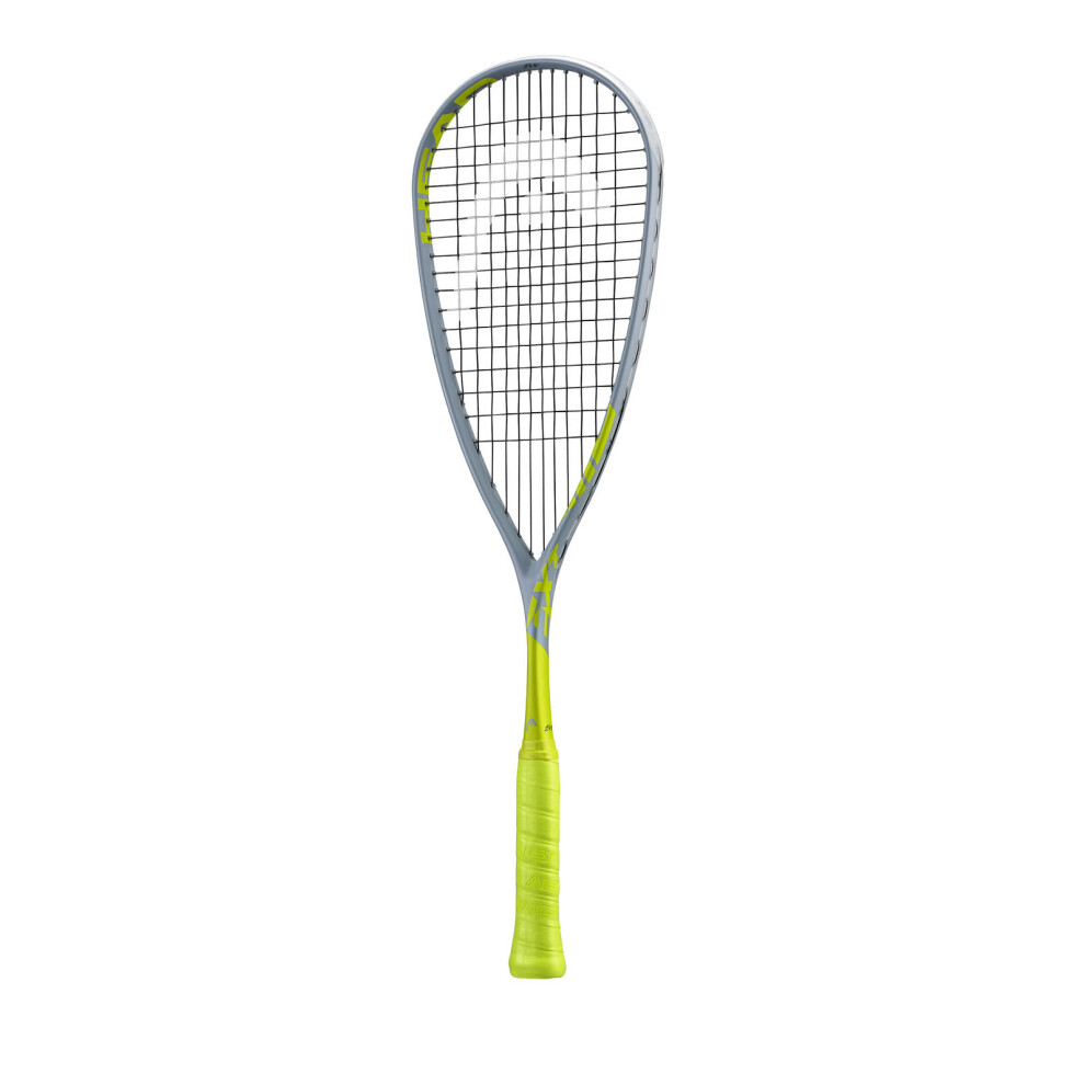 Head Extreme 145  Squash Racquet Racket Ball - Grey/Yellow